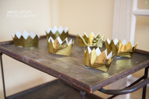 Crowns for photo station, Where The Wild Things Are themed Baby Shower