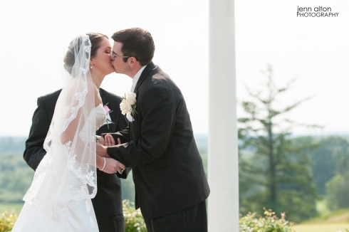 First kiss, Wedding Ceremony