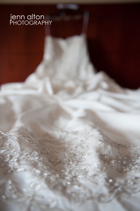 Wedding Dress lace detail