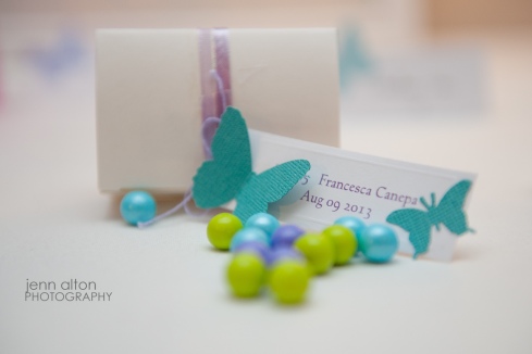  Quinceanera table favors, colorful candy
