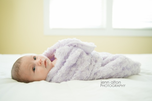 Newborn baby girl photography